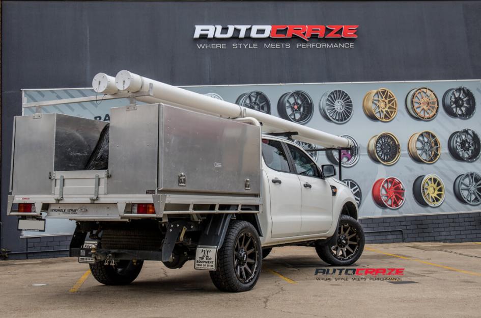 FORD RANGER GD05 BRONZE DARK TINT WITH MATTE BLACK